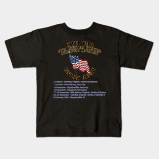 Civil War - 5th United States Colored Cavalry - USA Kids T-Shirt